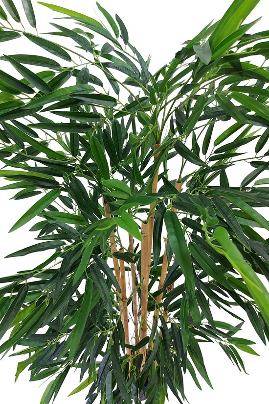 Kunst Bamboe Plant 155cm Namaak Bamboe plant in pot bol