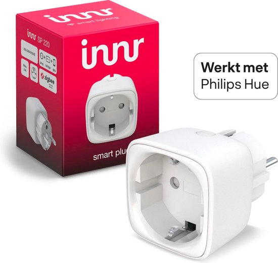 Prise intelligente Innr - Fonctionne avec Philips Hue * - Prise intelligente  Zigbee -... | bol.com