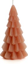 Rustik Lys Kerstboom Kaars - Terra Roza - 6.3 x 12 cm - 13 Branduren