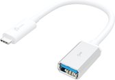 j5 create JUCX05 Câble USB 0,1 m 3,2 Gen 2 (3.1 Gen 2) USB C USB A Blanc