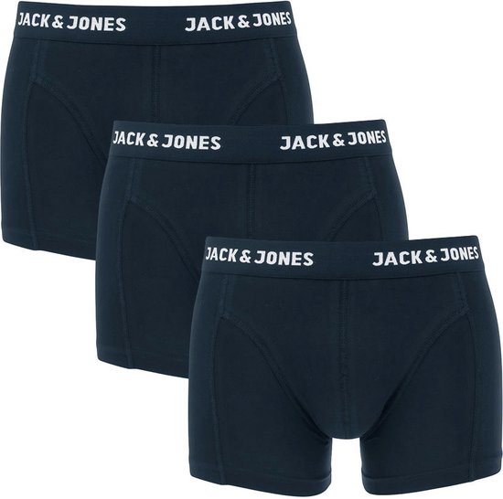 Jack & Jones 3-Pack heren boxershort - Blue Nights -Blue - XL - Blauw