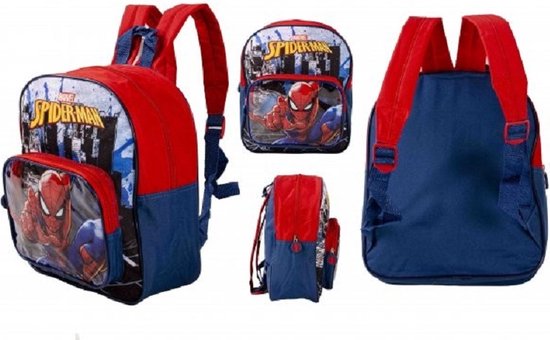 Marvel Spiderman Kinderkoffer, opvouwbare trolleytas 39 x 27 x 10 cm