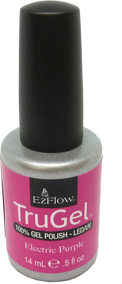 Ez Flow TruGel Gel Polish LED UV Nagellak Kleur Manicure Lak 14ml - Electric Purple