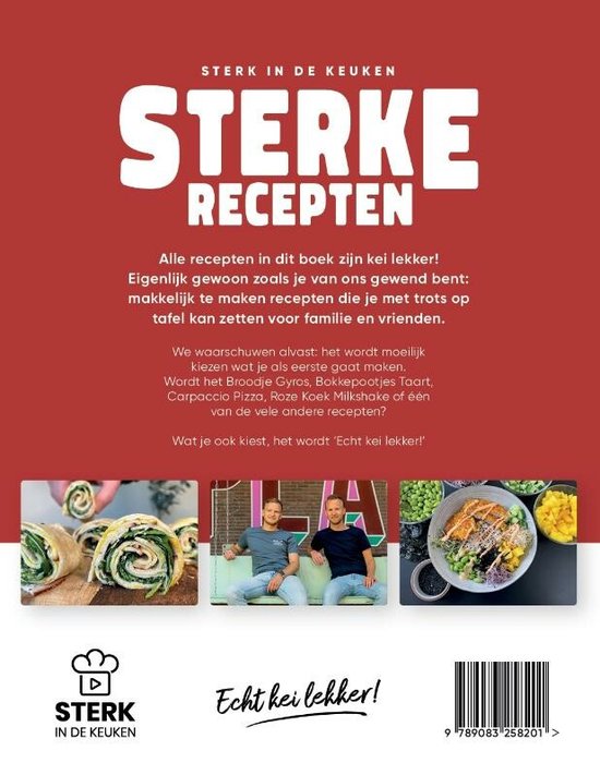 Spanje eigendom wiel Sterke Recepten, SterkInDeKeuken | 9789083258201 | Boeken | bol.com
