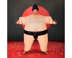 MikaMax Sumo Suit - Zelfopblazend Sumo Kostuum met Ventilator - One Size fits Most