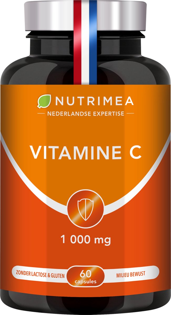 Vitamine C - Energie, vitaliteit & Immuniteit - Nutrimea - 60 vegacaps