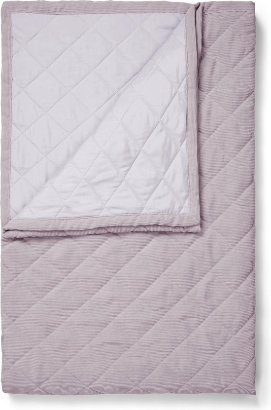 ESSENZA Billie Couvre-lit Brise violette - 270x265 cm
