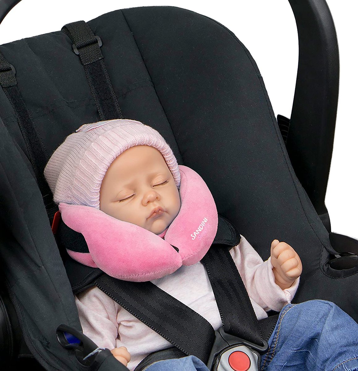 Siège d'appui-tête de cou de voiture Oreiller de voyage Solution de soutien  du cou Oreiller pour enfants et adultes Coussin de tête de siège  automatique Oreiller de voiture