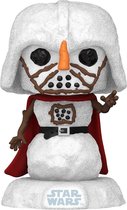 Funko Pop! Star Wars Darth Vader 'Als Sneeuwpop' - Kerstmis Holliday #556 - Vaulted Rare zeldzaam