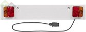 Verlichtingsbalk gloeilampen - 7 polig - 1 meter kabel