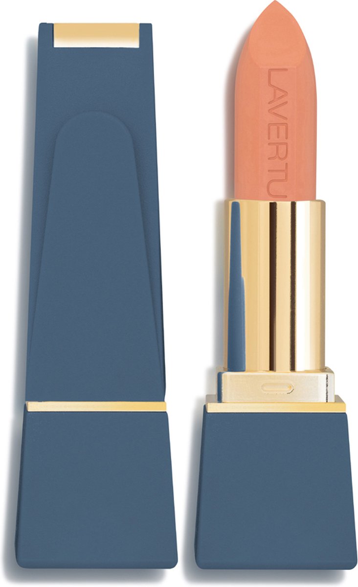 Lavertu Cosmetics - Lipstick Nature 41 Honeyed - Zijdezachte finish - Voelt comfortabel - Verkrijgbaar in 10 schitterende zachte kleuren.