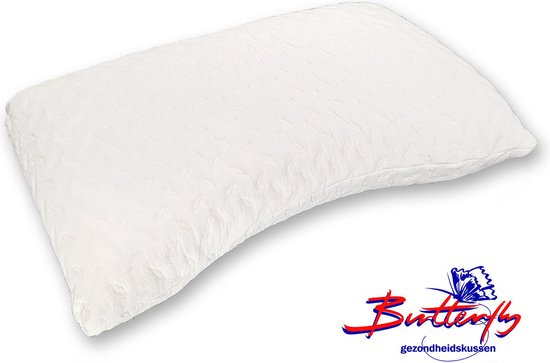Butterfly kussen Single Comfort - medium - (hoogte 14 cm)