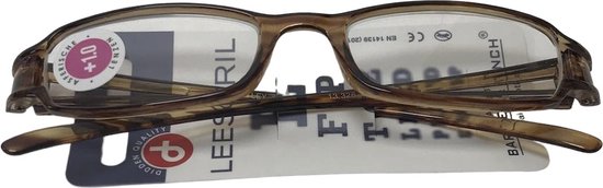 Leesbril Zwart-Bruin | Leessterkte 1.00