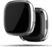 Fitbit Versa 4 Hoesje - Full Protect Case Flexibel TPU - Transparant