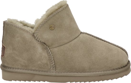 Warmbat Willow Suede Dames Sloffen - Moss
