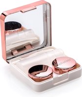 Fashionlens porte-lentilles Pink - Kit de Voyage Complet pour Lentilles de Couleur