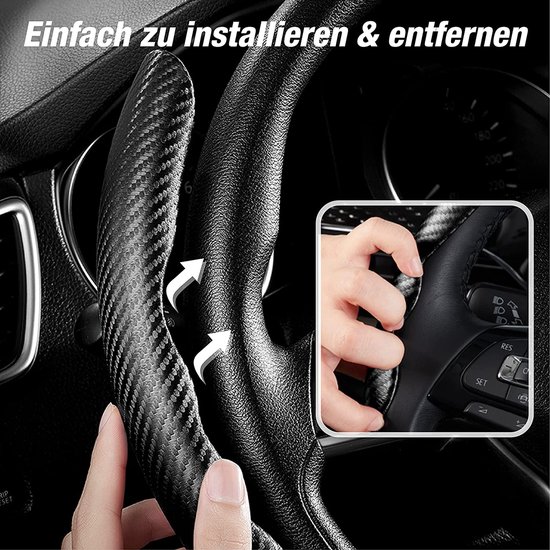 DBS 1013071 stuurhoes voor 208 en 308, zwart/auto/universeel