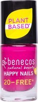 Benecos Nagellak Wild Orchidee Dames 5 Ml Vegan Donkerroze