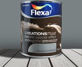 Flexa Creations - Muurverf Metallic - Special Effect - 1 liter | bol.com