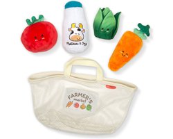 Melissa & Doug Multisensorieel babyspeelgoed Marktmandje