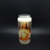 Bougie de neuvaine Holy Man 009 - Brûleur 6 jours (5 pièces)