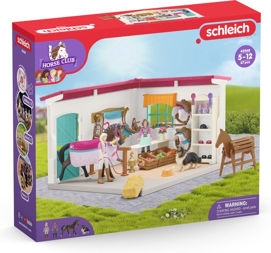 schleich HORSE CLUB - Ruitershop - Kinderspeelgoed voor Jongens en Meisjes - 5 tot 12 jaar - 42568