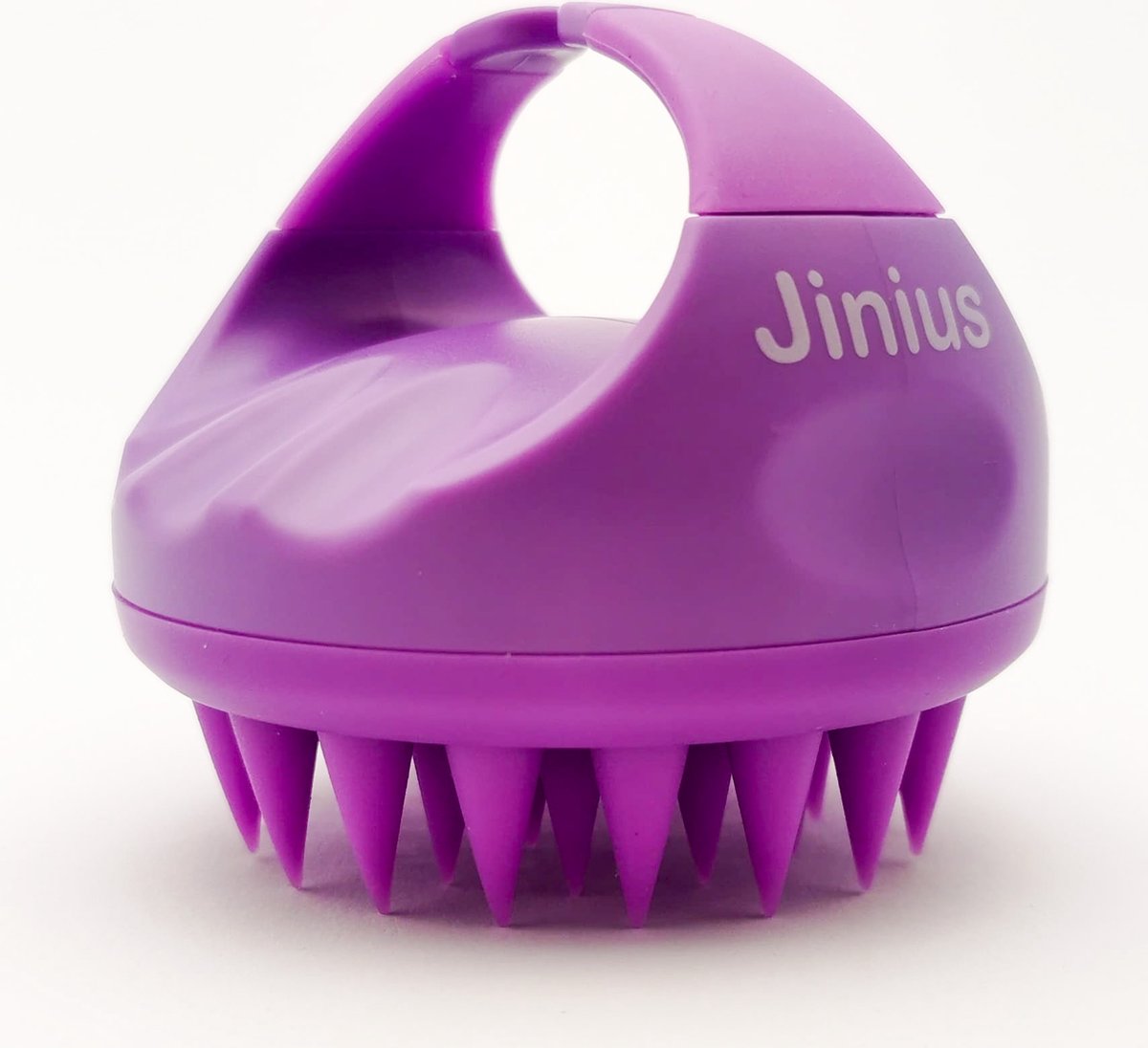 Scalp Massager - Massage Borstel Hoofdhuid - Brush - Siliconen Haarbostel - Paars - Massage - Stress Vrij - Gezonde Hoofdhuid - Verminder Van Roos - Roosvrij - Gezond Haar
