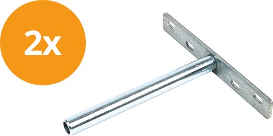 Plankdragers 20cm, 2 Stuks Industriële Beugel Wandplank Onzichtbare