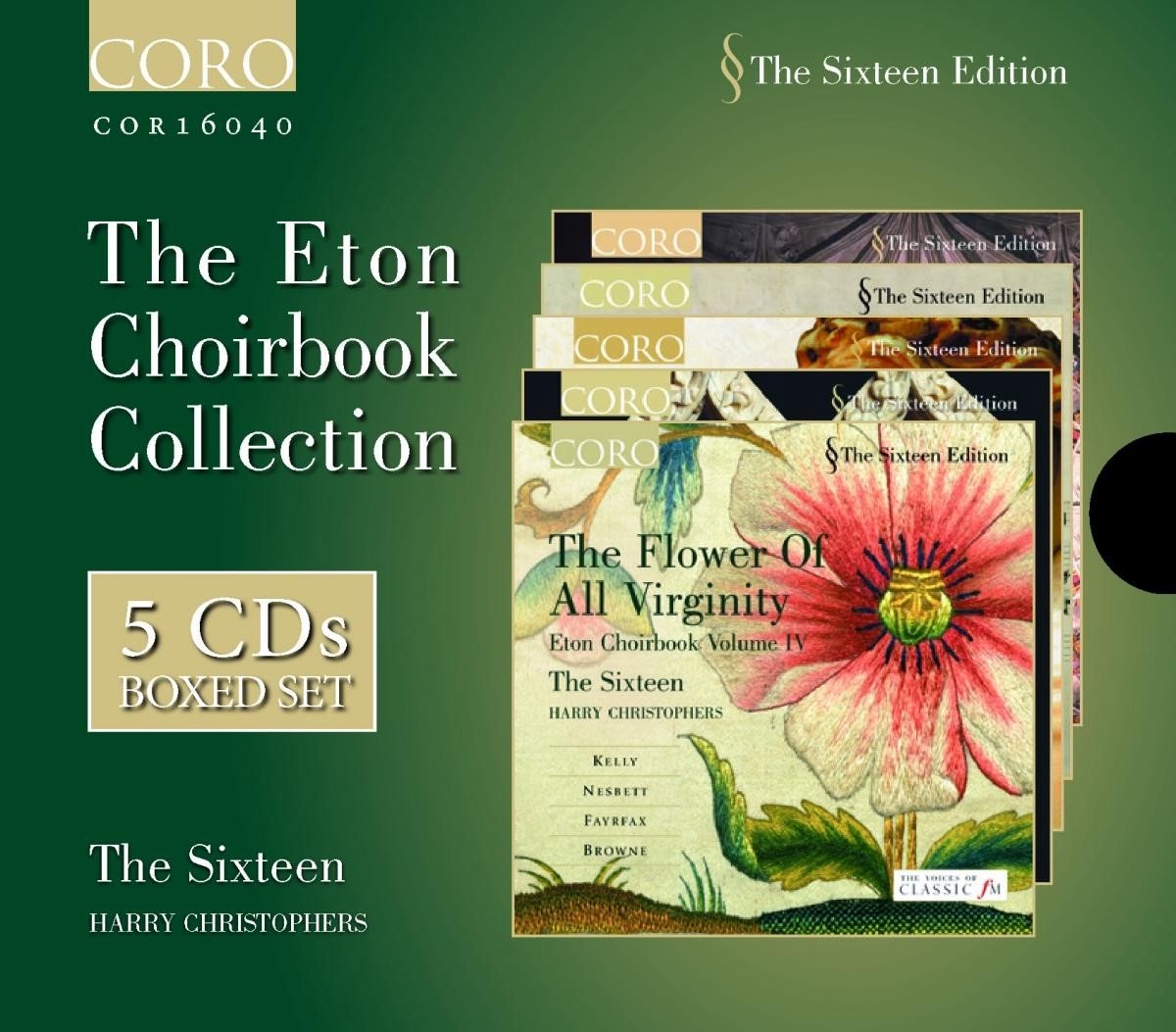 The Sixteen, Harry Christophers - The Eton Choirbook Collection (5 CD)