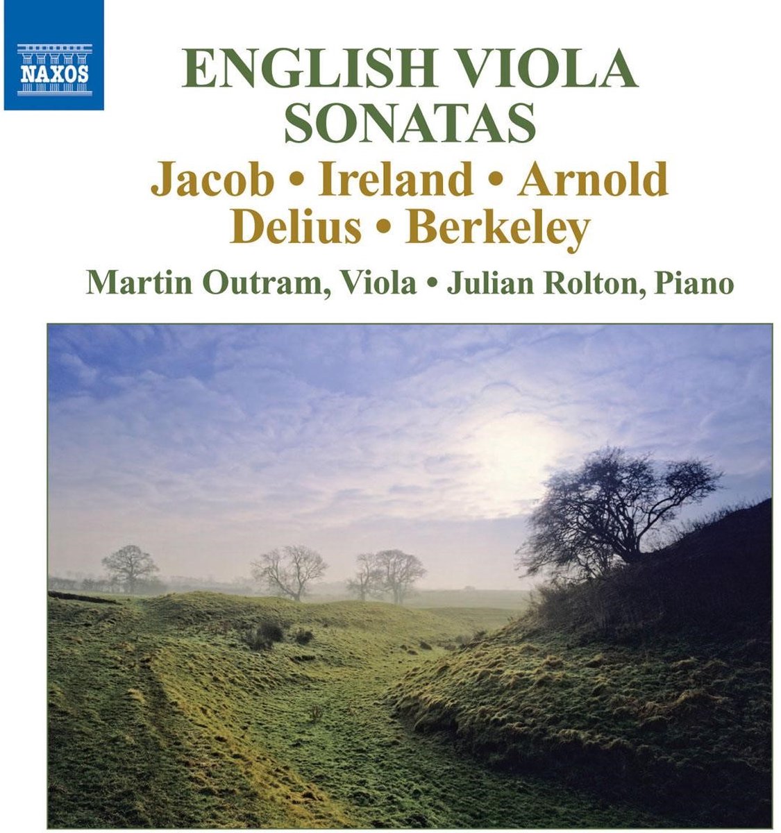Martin Outram & Julian Rolton - English Viola Sonatas (CD)