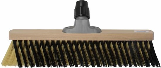 Talen Tools - X-bezem - Binnen - 40 cm - Creme/Zwart - Zonder steel van Talen Tools — afbeelding 5