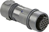 Bulgin PXP6011/22S/CR/0910 DIN connector Connector, straight Total number of pins: 22 Series (round connectors): Buccaneer 6000 1 pc(s)