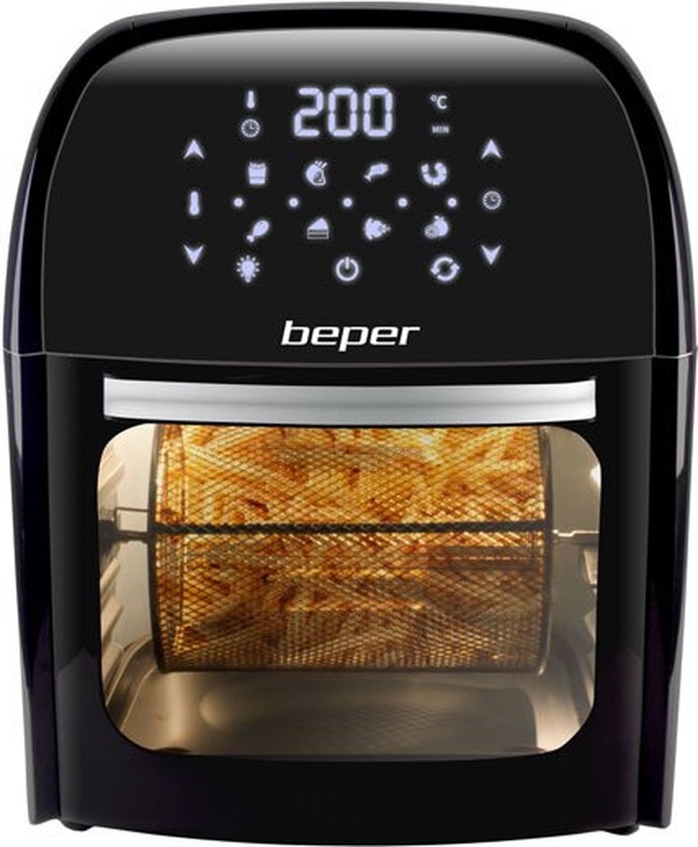 Beper P101FRI012 Multifunctionele digitale Air Fryer 12 liter
