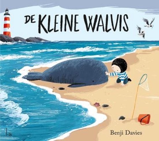 Boek cover De kleine walvis van Benji Davies