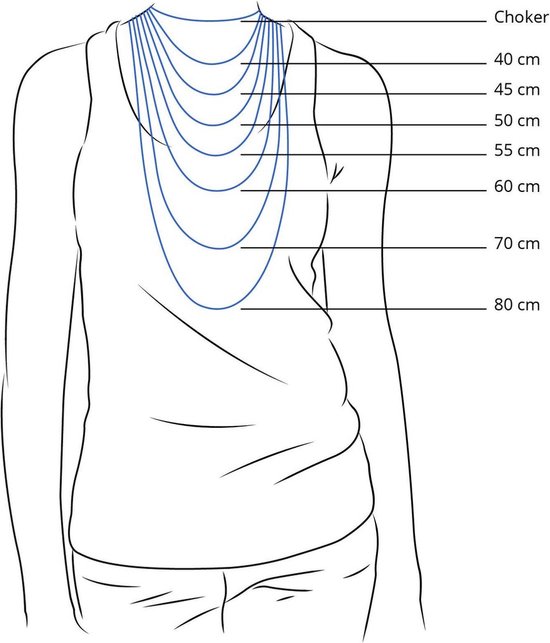 GLAMS - Collier Maille Forçat 3,8 mm 41 + 4 cm - Argent
