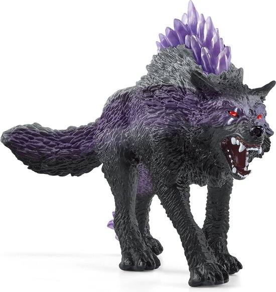 Foto: Schleich eldrador creatures schaduwwolf speelfiguur kinderspeelgoed voor jongens en meisjes 7 tot 12 jaar 42554