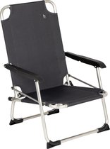 Bol.com Bo-Camp Copa Rio Strandstoel - Opvouwbaar - Beach - Graphite (antraciet) aanbieding