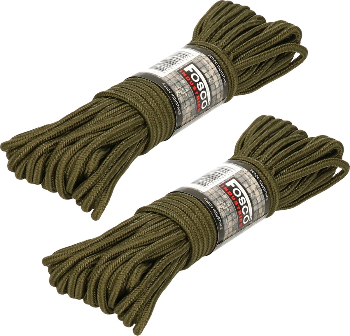 2x Stevig outdoor touw/koord 5 mm 15 meter - Merkloos