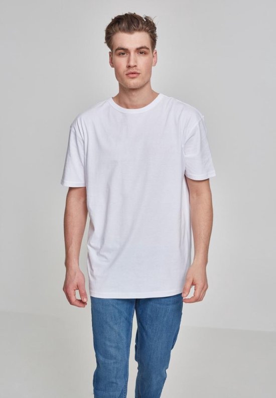 Urban Classics Heren Tshirt -4XL- Oversized Wit