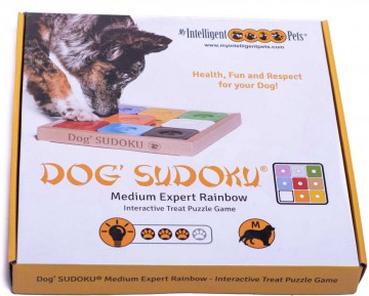 Dog' Sudoku Medium Expert Rainbow – My Intelligent Pets