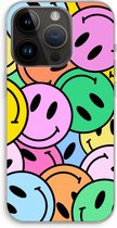 Case Company® - Hoesje geschikt voor iPhone 14 Pro hoesje - Smiley N°1 - Soft Cover Telefoonhoesje - Bescherming aan alle Kanten en Schermrand