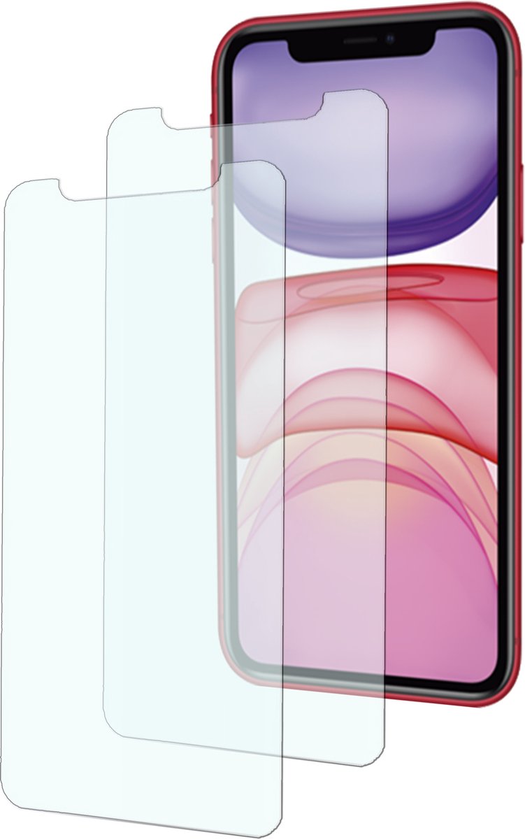 iPhone 11 - Notch Screenprotector - Transparent Edition - 2 stuks