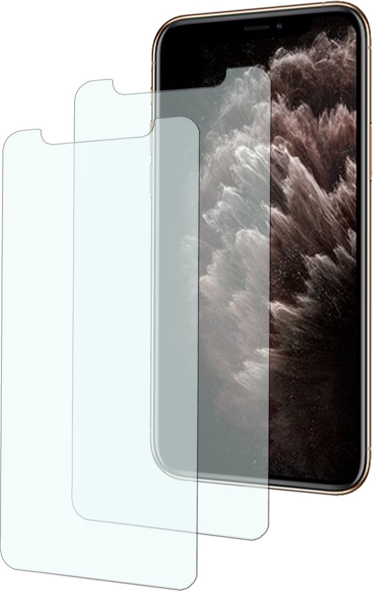 iPhone 11 Pro Max - Notch Screenprotector - Transparent Edition - 2 stuks