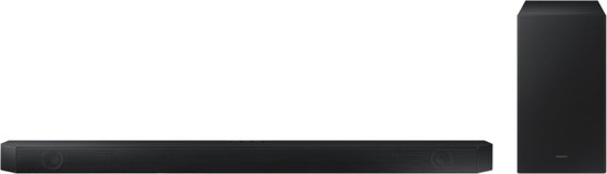Samsung Soundbar HW-Q64B 3.1-kanaals met 7 geïntegreerde luidsprekers (2022) Q Symfonie - Dolby Atmos- DTS Virtual:x - Uitgangsvermogen RMS 340W