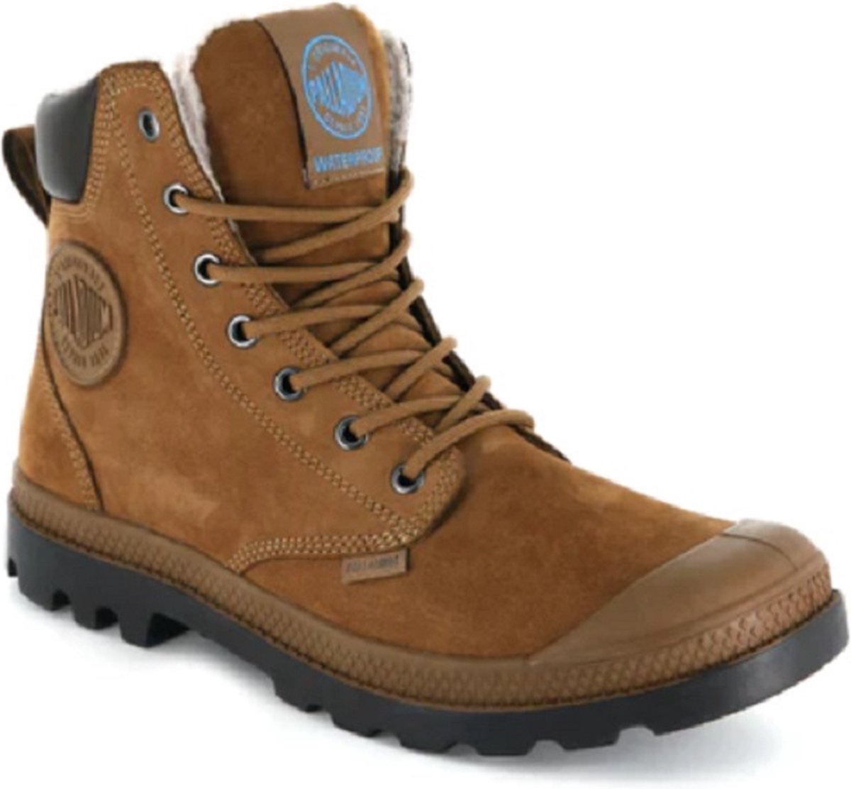 Laarzen Palladium Pampa Sport Cuff Wps Mahonie/chocolade-m