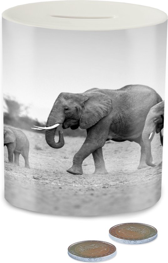 Bam Bam olifant spaarpot (met naam