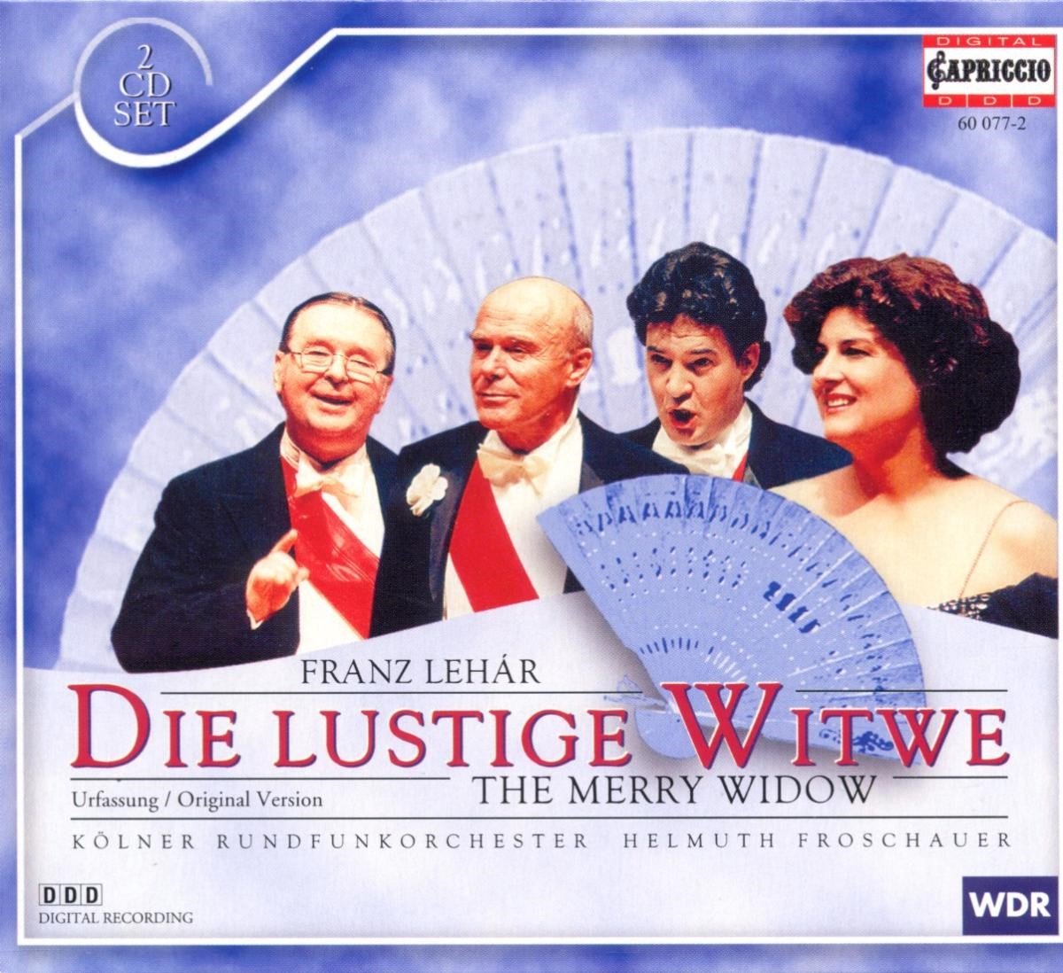 Kölner Rundfunkorchester, Helmut Froschauer - Lehár: Die Lustige Witwe (2 CD)