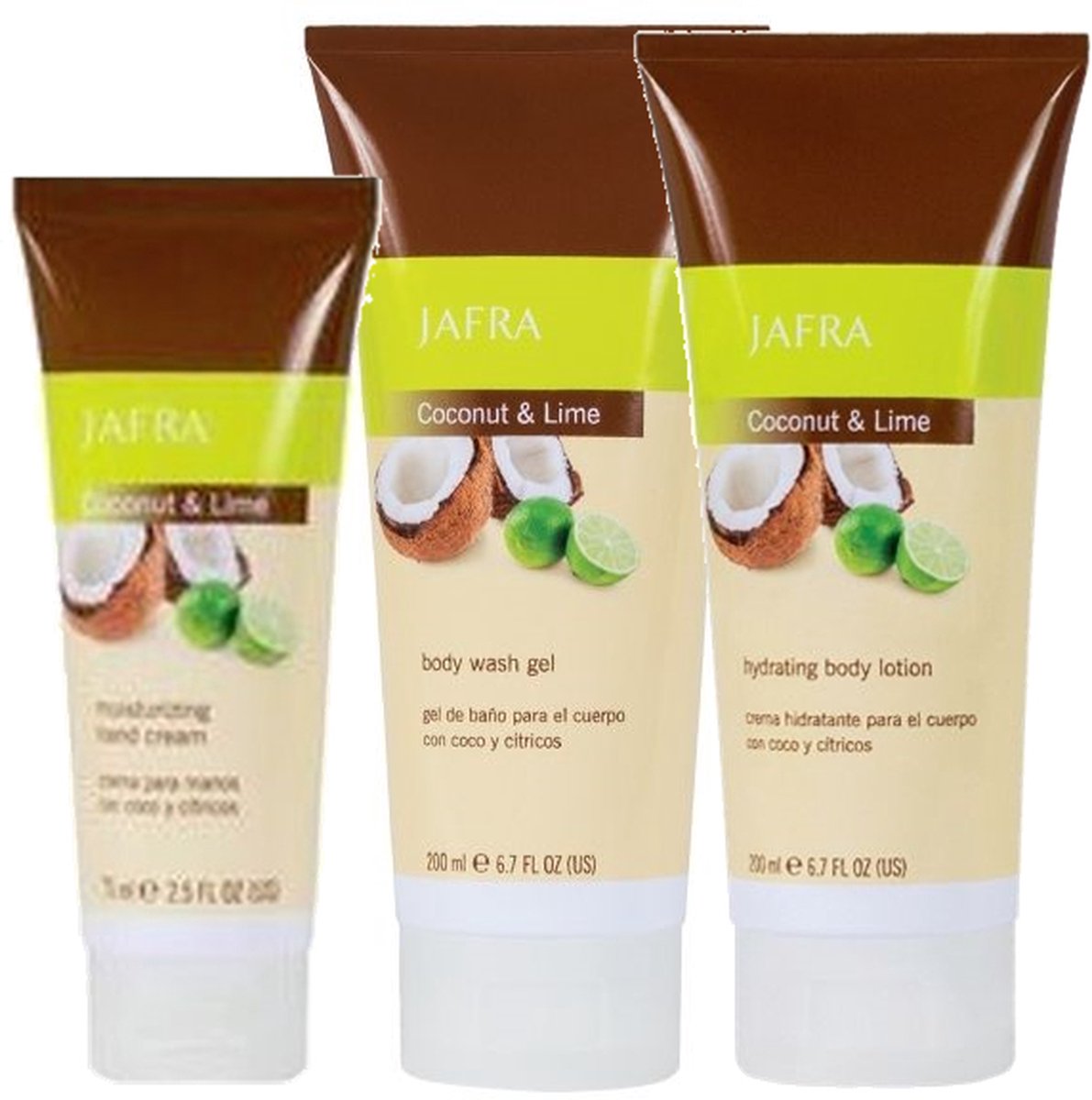 Jafra - Coconut - & - Lime - Bodycare - Set