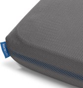 Drap housse AeroSleep® SafeSleep - couffin - 90 x 40 cm - gris foncé