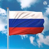 *** Grote Russiche Vlag 150x90cm - Rusland Vlag - van Heble® ***